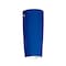 Besa Lighting Tomas Wall Sconce, Cobalt Blue Matte, Satin Nickel Cap Finish, 1x75W Incandescent 7041CM-SN - alternate 1